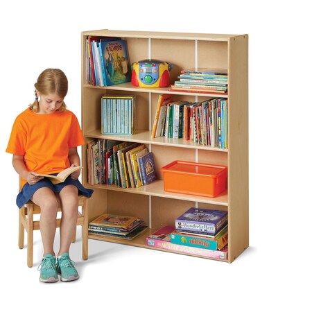 Jonti-Craft Young Time Standard Adjustable Shelf Bookcase 7117YT